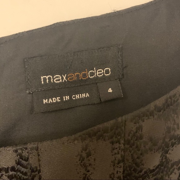 ✅ Max and Cleo Black Sleeveless Fit Flare Dress 4 - Picture 3 of 8